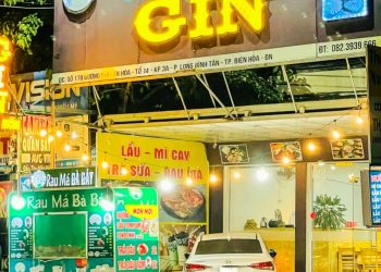 Lẩu nướng mì cay ở khu cổng 11 Biên Hòa