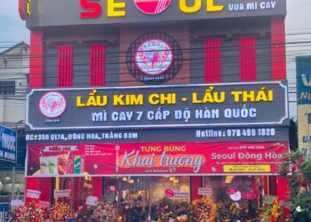 Quán mì cay Seoul Đông Hòa ở Trảng Bom